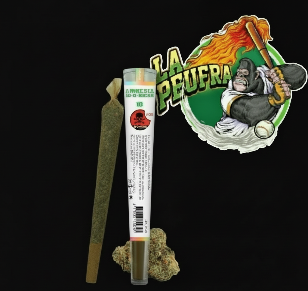 Pre-roll Amnesia Premium – 1G – Pack de 4 - La Peufra