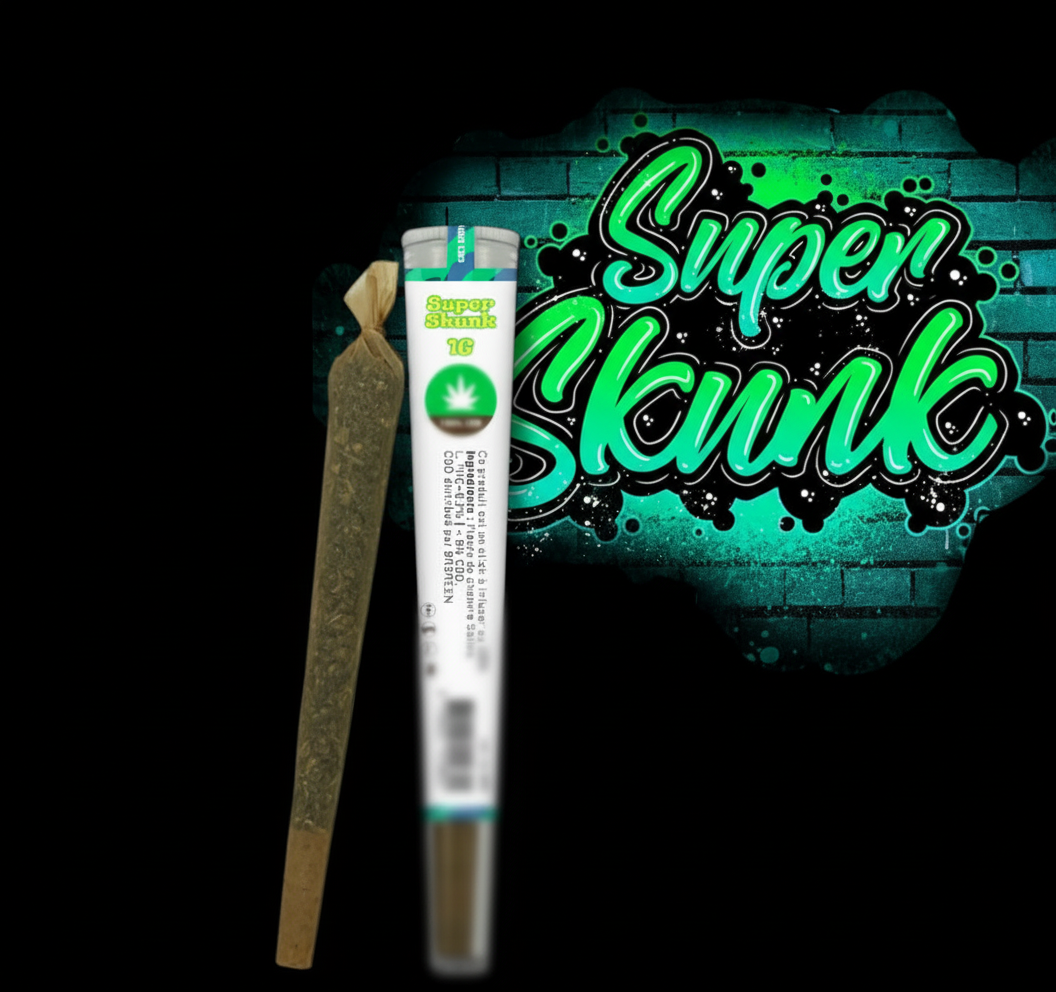 Pre-Roll Super Skunk CBD – Pack de 5 cônes Premium | CBD puissant & légal