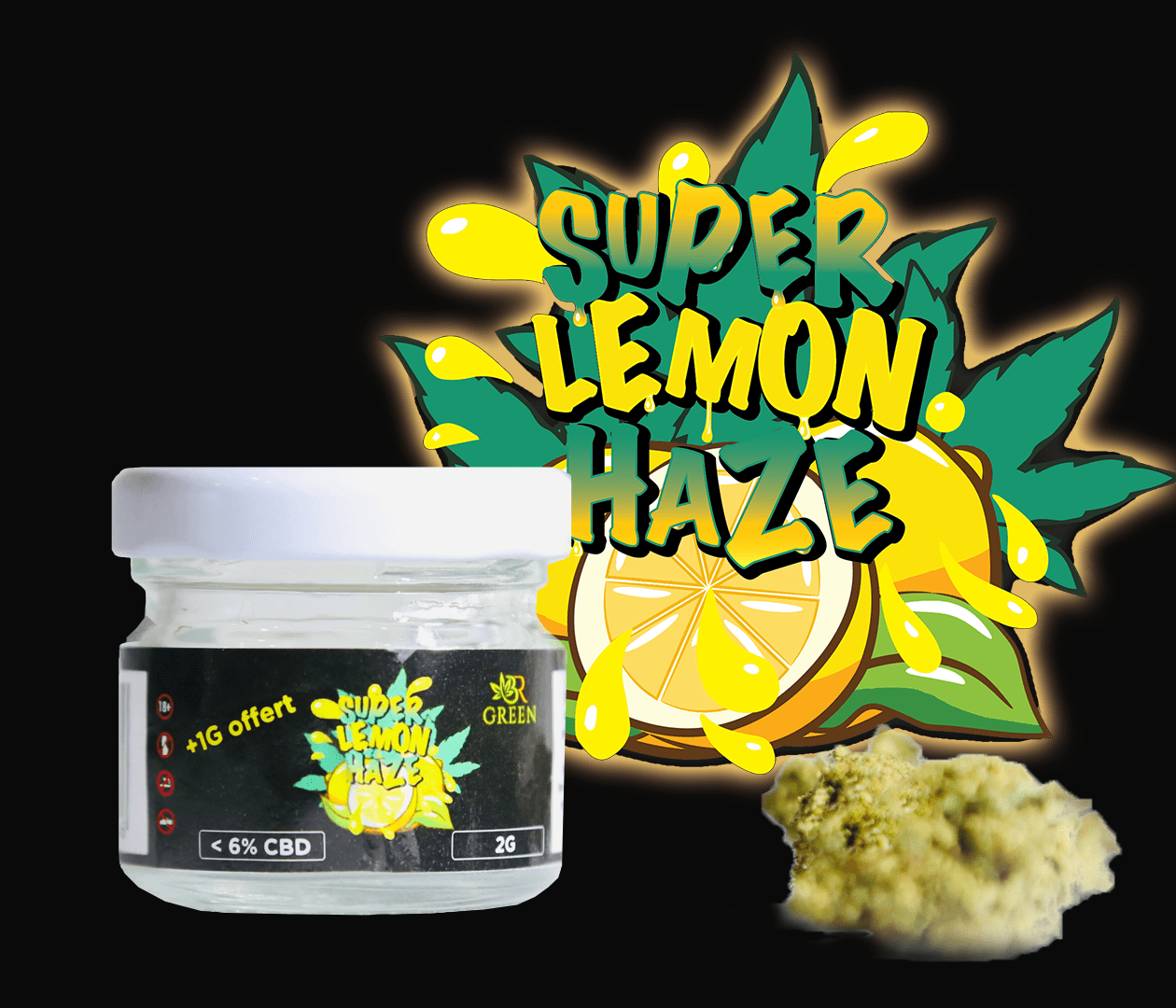 Extrait de chanvre Super Lemon Hash