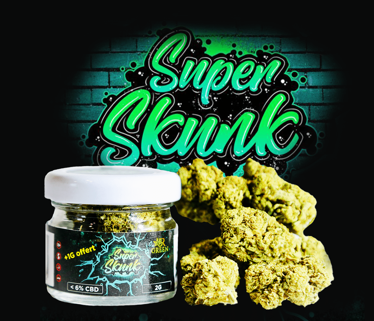 Fleur CBD Super Skunk