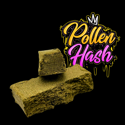 Pollen Hash CBD <25% – Résine Premium <0,3% THC | BRGREEN