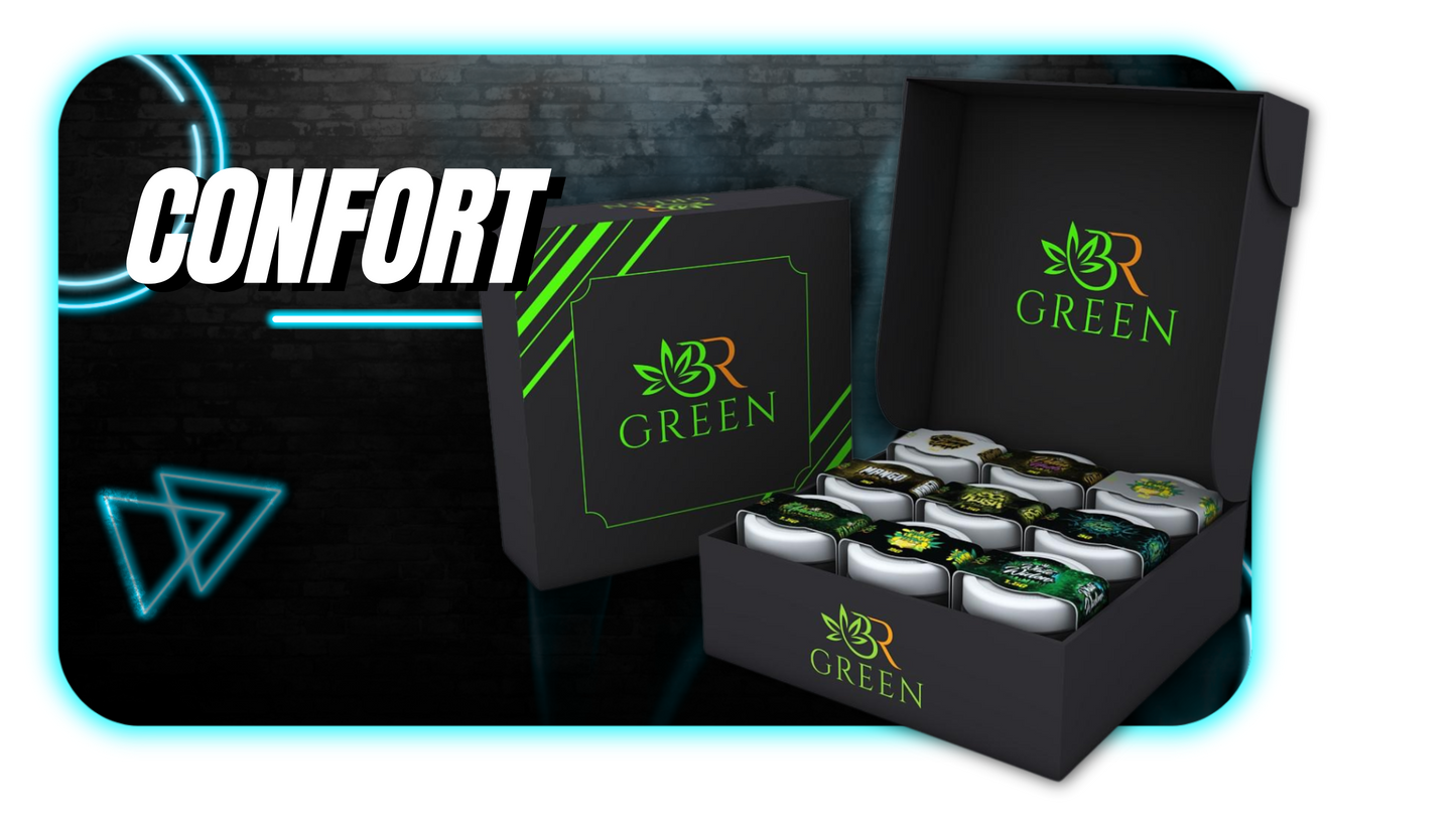 BRBOX – Pack Confort 25G | Le Meilleur Rapport Qualité/Prix BRGREEN