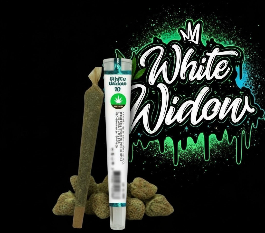 Pre-Roll CBD White Widow 1G – Pack de 5 | Cigarette CBD Premium BRGREEN