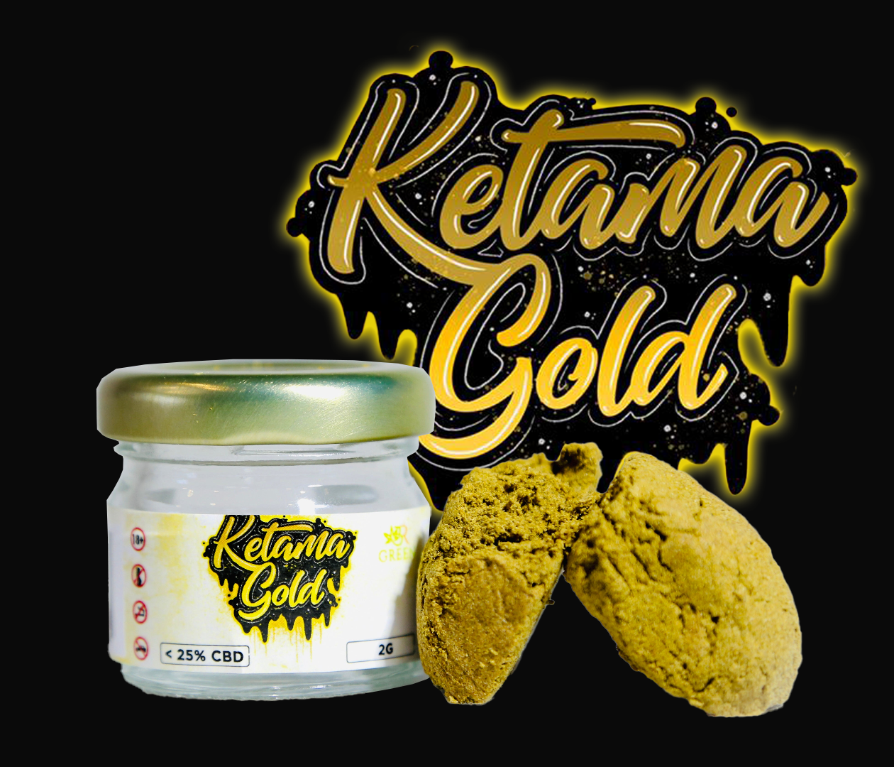 Test Extrait de chanvre Ketama Gold